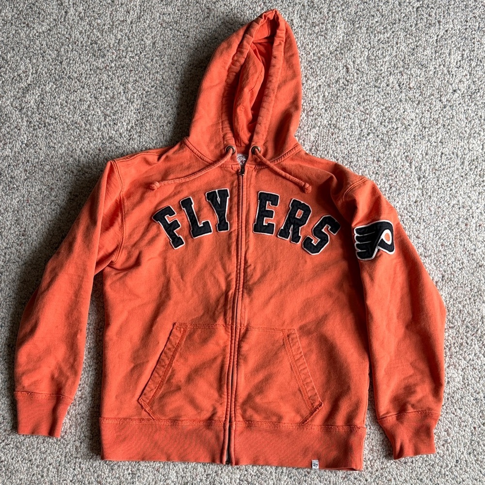 Philadelphia Flyers Zip Up Hoodie Mens S